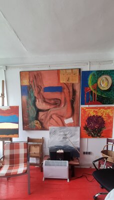Cristina Ciobanu im Studio: My old studio