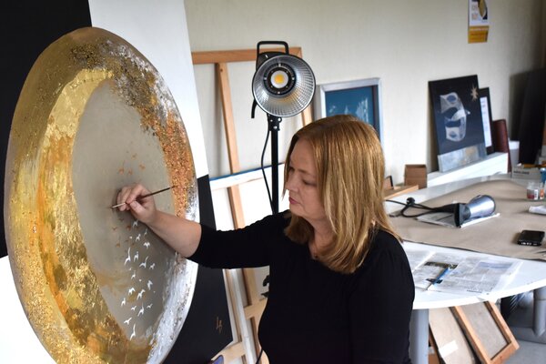 Lelde Brake-Klaveri in the Studio