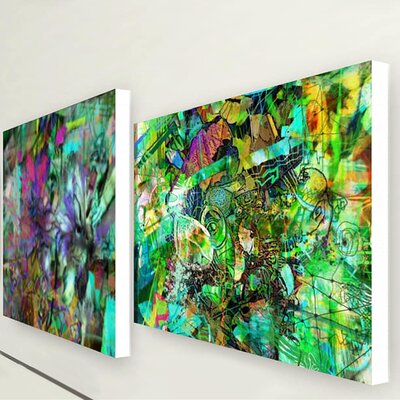Simona Elia dans le studio: Online Exhibition "Green" by Galleryone962