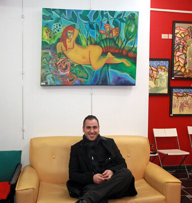 Rosario Annunziata im Studio: Esposizione a Salerno