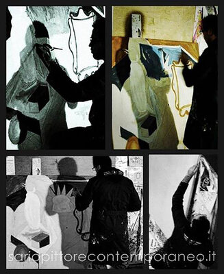 Rosario Annunziata im Studio: Perfomance presso l'Università di Fisciano (SA)