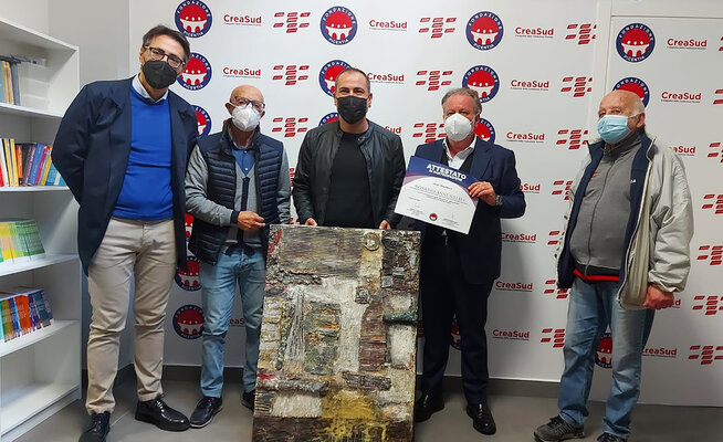 Rosario Annunziata im Studio: Premiazione I posto Picentarte