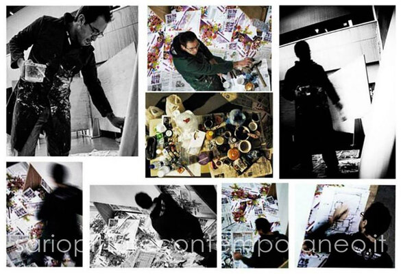 Rosario Annunziata im Studio: Attività performativa delle mie opere