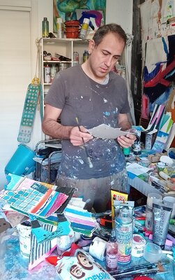 Rosario Annunziata im Studio: Interno dello studio