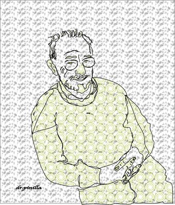 Juan Pinilla Pinilla Gonzalez in the Studio: Dr. Rodriguez, 250 € , A3. Obra digital 500 €