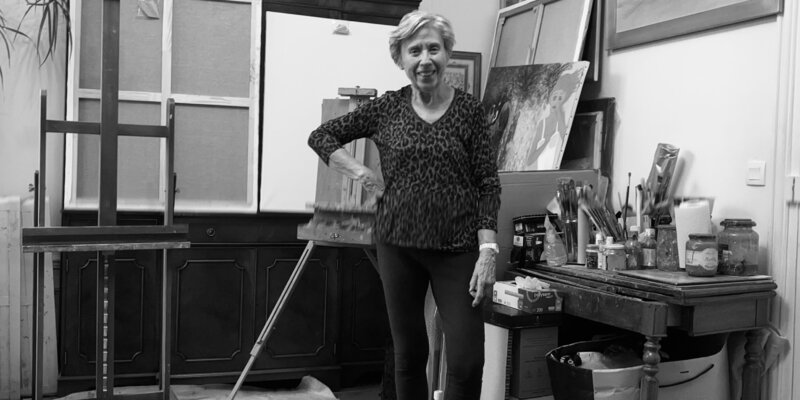 Sylvie PERON in de studio: ATELIER