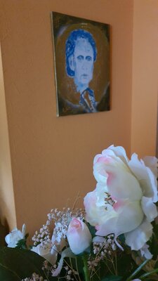 Ursula Gnech nello studio