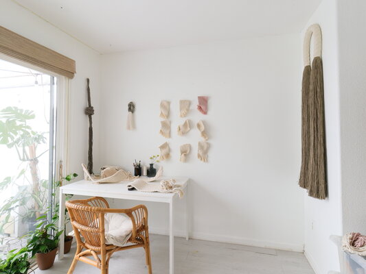 Bharti Trivedi in de studio: Studio view @California