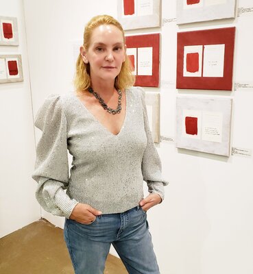 Cynthia Grow dans le studio: Exhibition - Miami