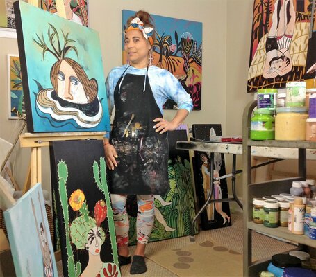 Diana Rosa im Studio