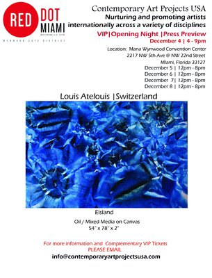 Louis Atelouis nello studio