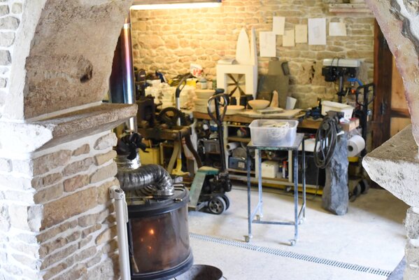 Marc Mugnier en el estudio: OMBRES ET LUMIÈRES