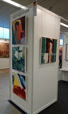 Klaus Feuchtinger in de studio: Arte Sindelfingen 2019