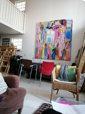 Kinkas Caetano in de studio: Atelier parisien