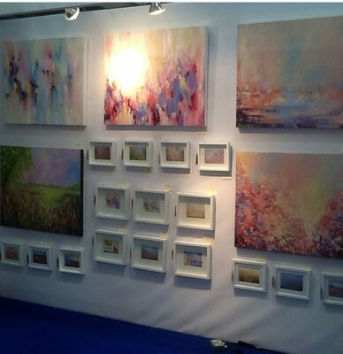 Therese O'Keeffe en el estudio: Exhibition 2018