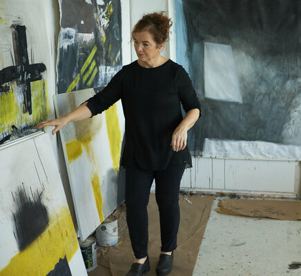 Michela Sorrentino im Studio
