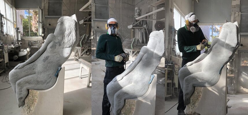 Ognyan Chitakov in the Studio: Work In Progress