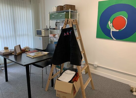 Paulina Wong en el estudio