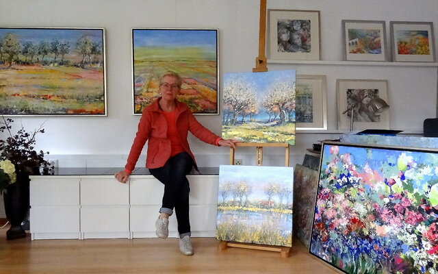 Inelouise Mourick in de studio: My gallery