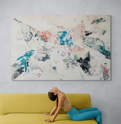 Isabelle Fournet en el estudio