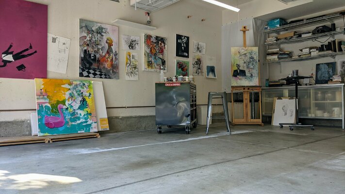 Jack Avetisyan nello studio