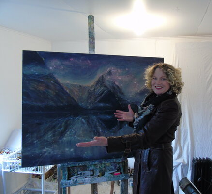 Kate Williamson nello studio