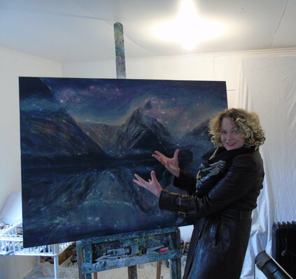 Kate Williamson nello studio