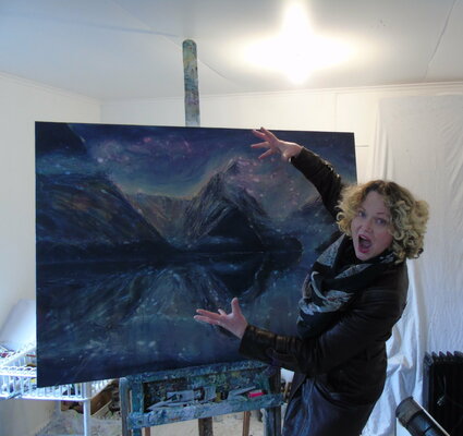 Kate Williamson nello studio