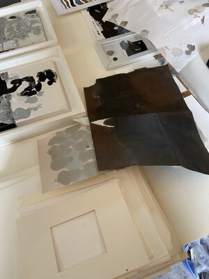 Chantal Cartier in the Studio: Travail en atelier