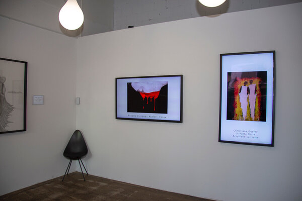 Christiane Guerry im Studio: COUPLE SELECTIONNE PAR ARTBOX TALENTS