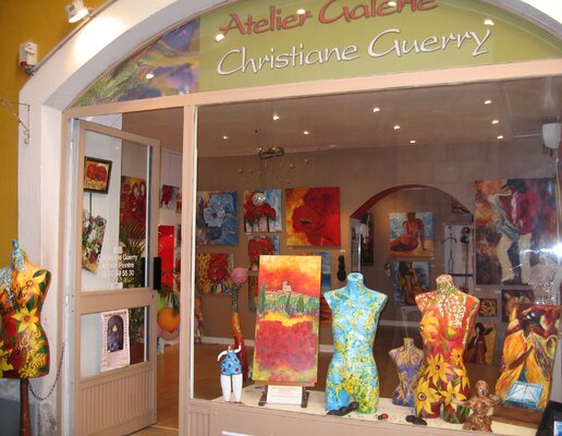 Christiane Guerry im Studio: VITRINE