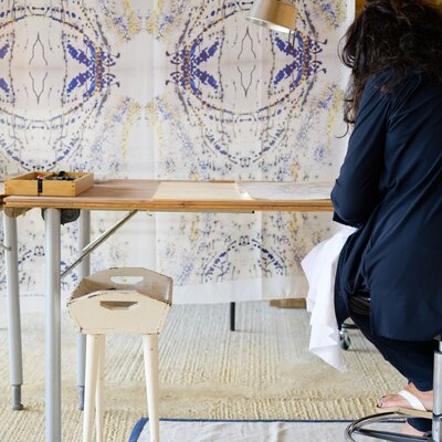 Maggia Swets nello studio: In the studio