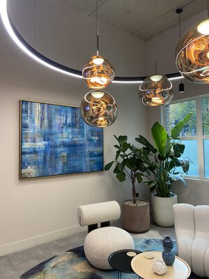 Luanna Flammia in the Studio