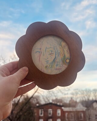 Nicole Javorsky in the Studio: A tiny treasure (sold!)
