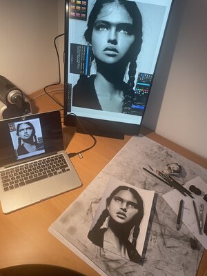 Denny Stoekenbroek nello studio: my studio