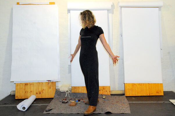 Isabella Moog im Studio