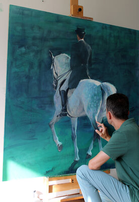 Andrei Sitsko in de studio