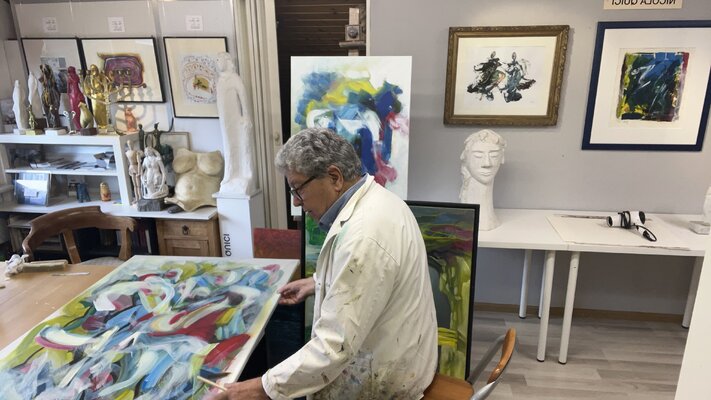 Nicola Quici im Studio