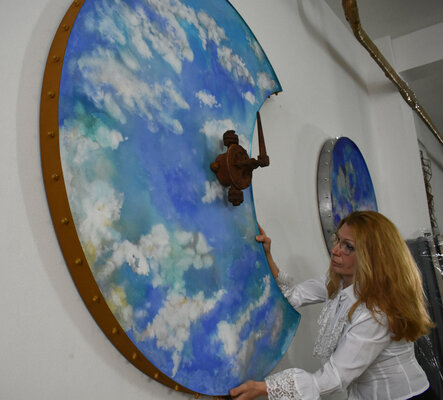 Milena Nicosia im Studio