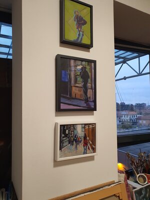 Monica Catto in the Studio: Il mio studio panoramica