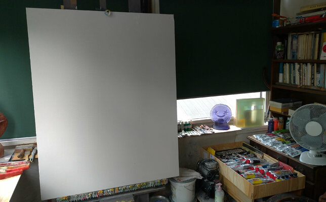 Oto Macek nello studio