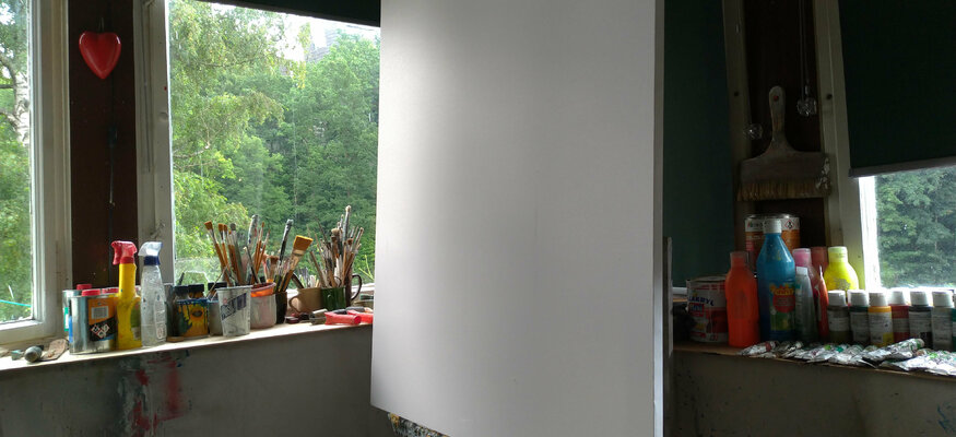 Oto Macek nello studio