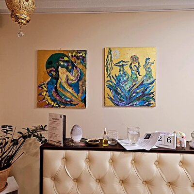 Anisa Zafar en el estudio