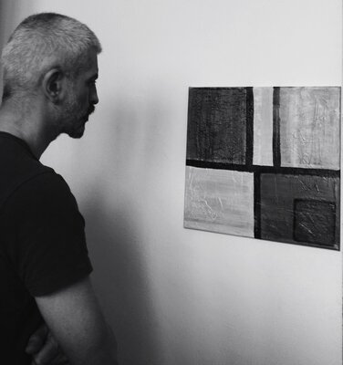 Renzo Buggiani in the Studio: Pensieroso