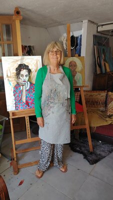 Muriel Ho Paintings in the Studio: A l'atelier mai 2026