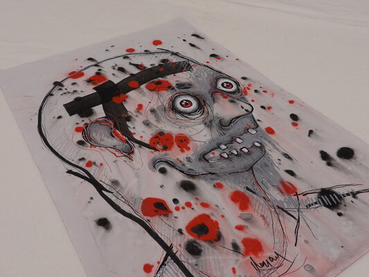 Isabella Ruzzene nello studio