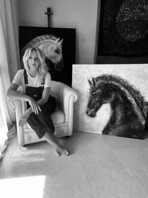Ivana D’Emilio im Studio