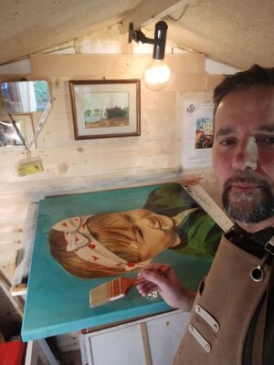 Daniele Bianchi in the Studio