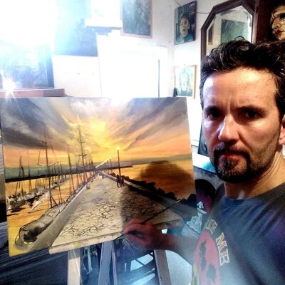 Daniele Bianchi im Studio
