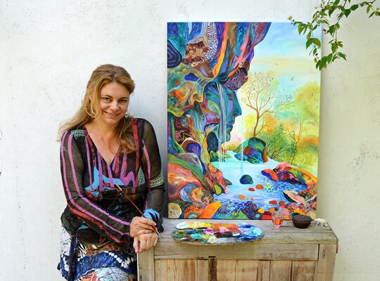 Silvia Pavlova in de studio: Me & My Art